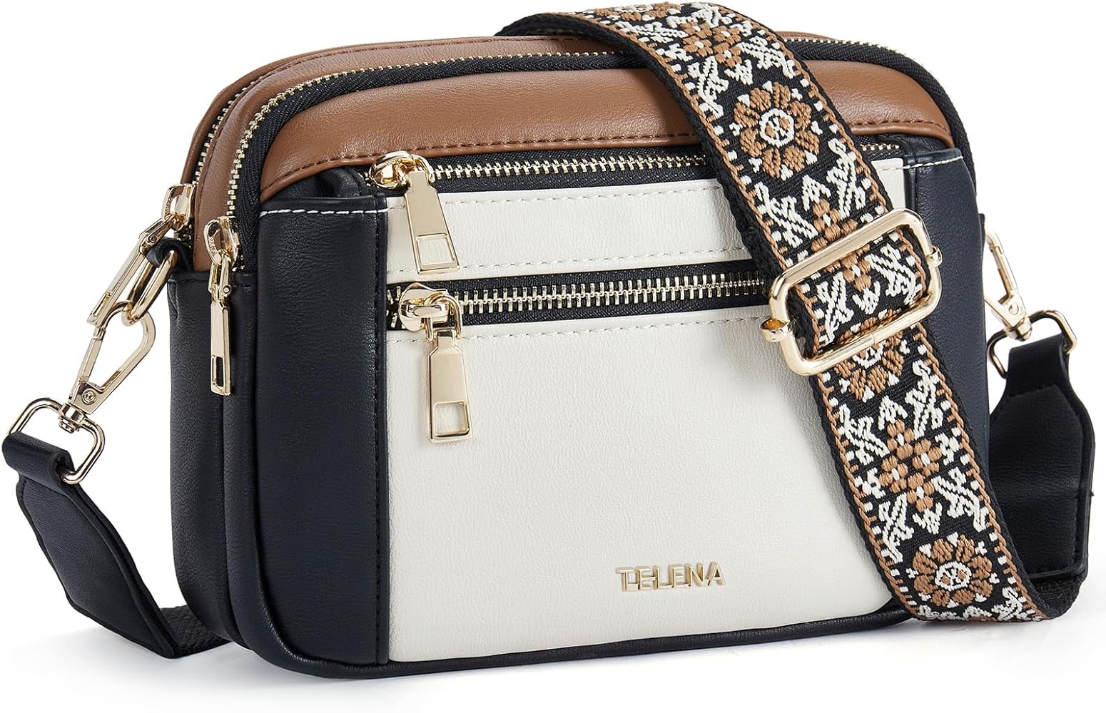 Amazon.com: Telena Small Crossbody Bags For Women Vegan Leather